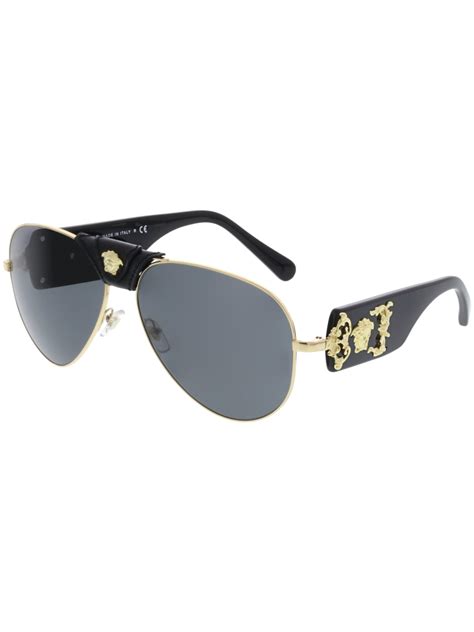 versace gold mirror sunglasses men|authentic Versace unisex sunglasses.